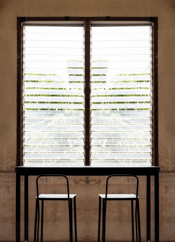 Louvre Window Installation